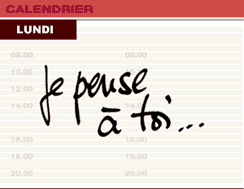 My calendar